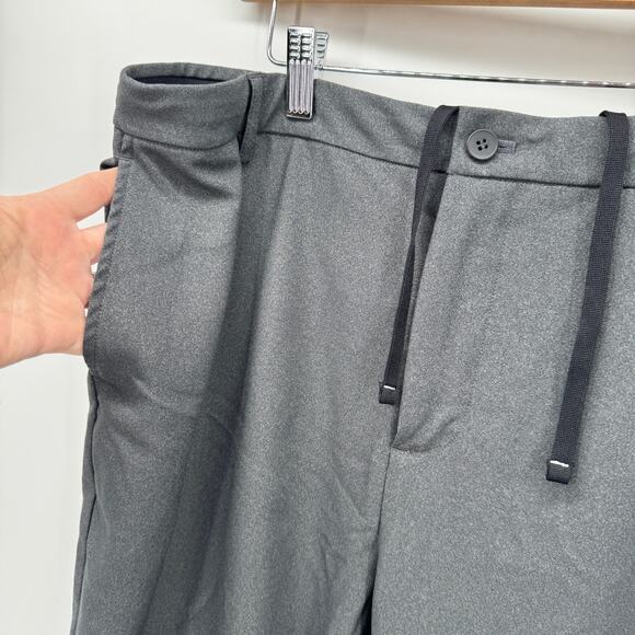 Ministry of Supply Pants Mens 40 (39+x32 ACTUAL) Gray Stretch Taper Lightweight - Picture 5 of 6